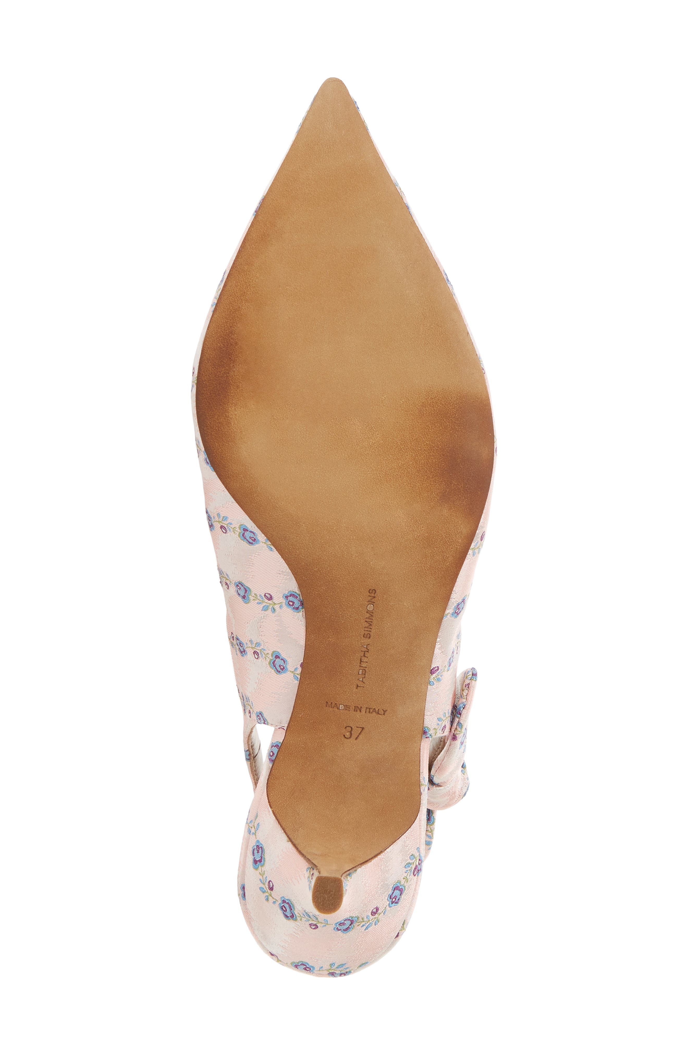 Tabitha Simmons Rise Bow Slingback Pump, Alternate, color, 