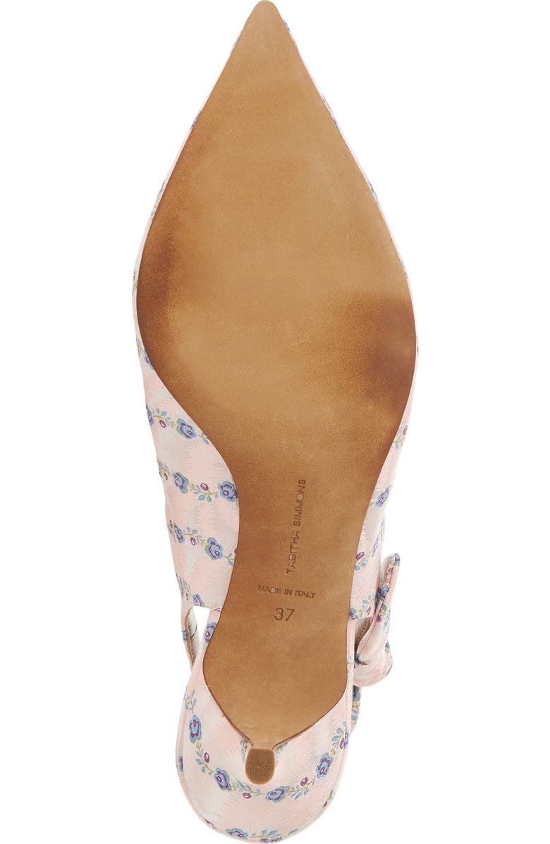 Tabitha Simmons Rise Bow Slingback Pump, Alternate, color,