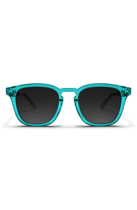 Sydney 49mm Polarized Keyhole Sunglasses