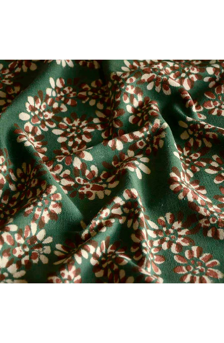 Ichcha Organic Cotton Dinner Napkins, Alternate, color, Green