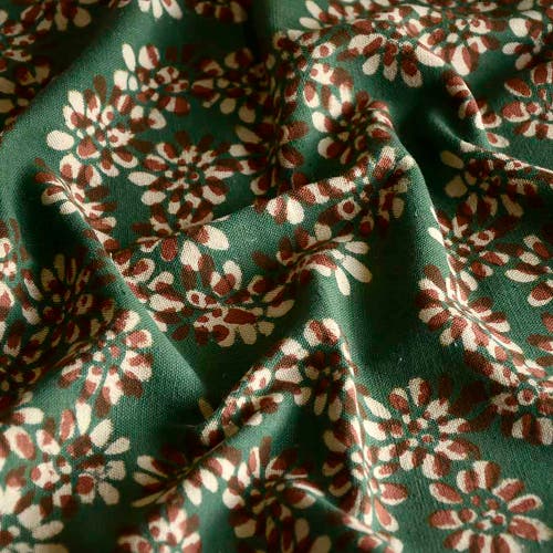 Ichcha Organic Cotton Dinner Napkins In Green