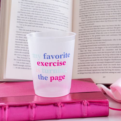 Jollity & Co Book Club Flex Cups In My Favorite Exercise...