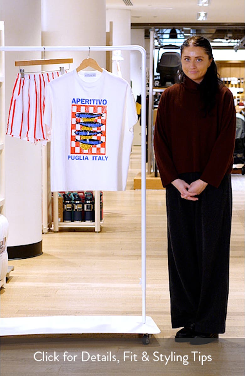 Apertivo Graphic T-Shirt & Shorts Set, sales video thumbnail