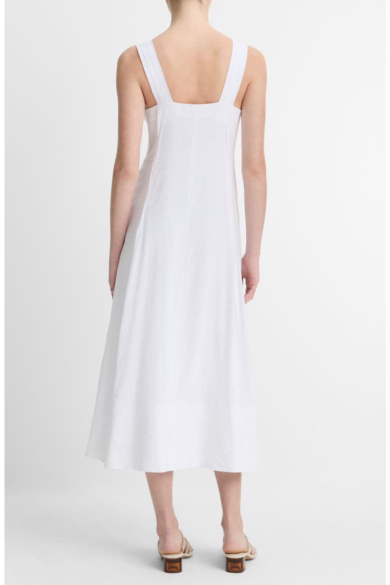 Square Neck Sleeveless Maxi Dress, Alternate, color, OPTIC WHITE
