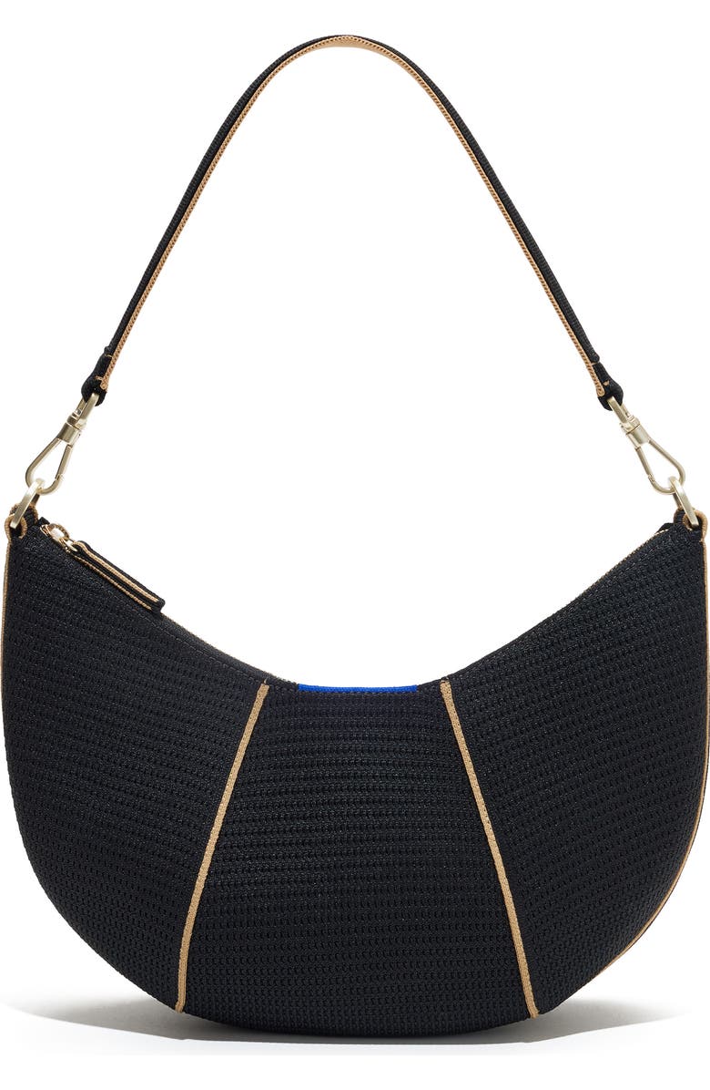 Rothy's The Crescent Bag, Main, color, Black