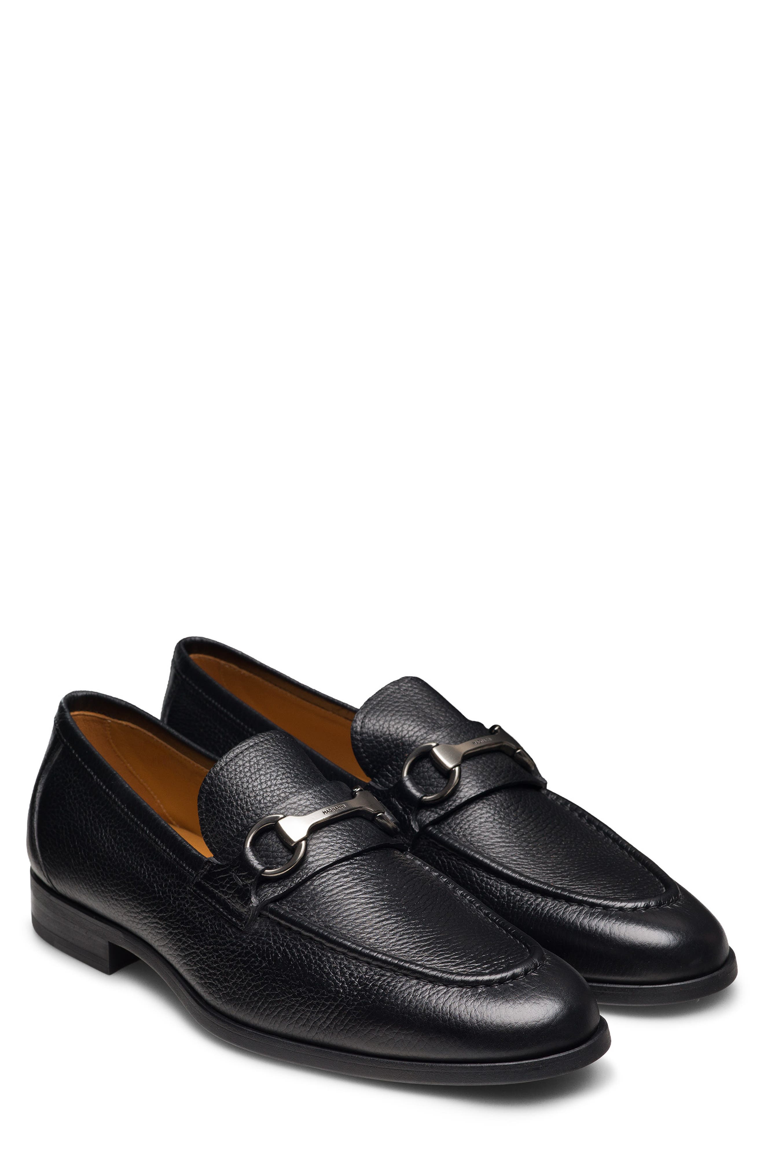 Magico Bit Loafer, Main, color, BLACK TEXTURE