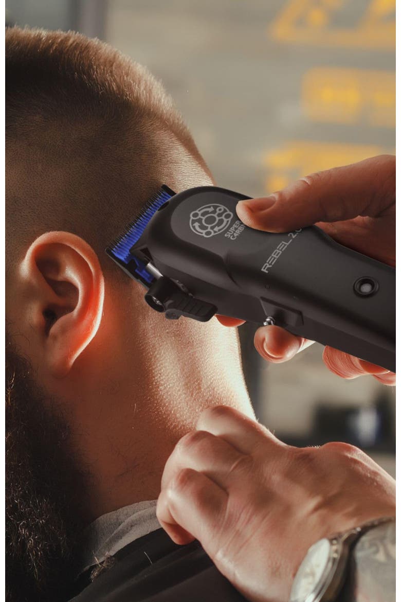 Rebel 2.0 Professional Cordless Hair Clipper, Alternate, color, Black