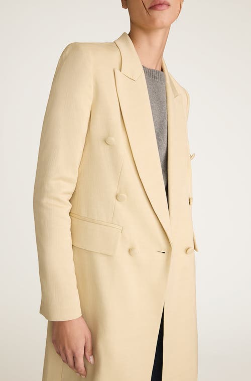 REBECCA TAYLOR REBECCA TAYLOR VISCOSE SLUB BLAZER COAT