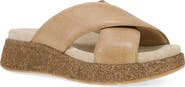 Dansko Bridget Platform Wedge Slide Sandal