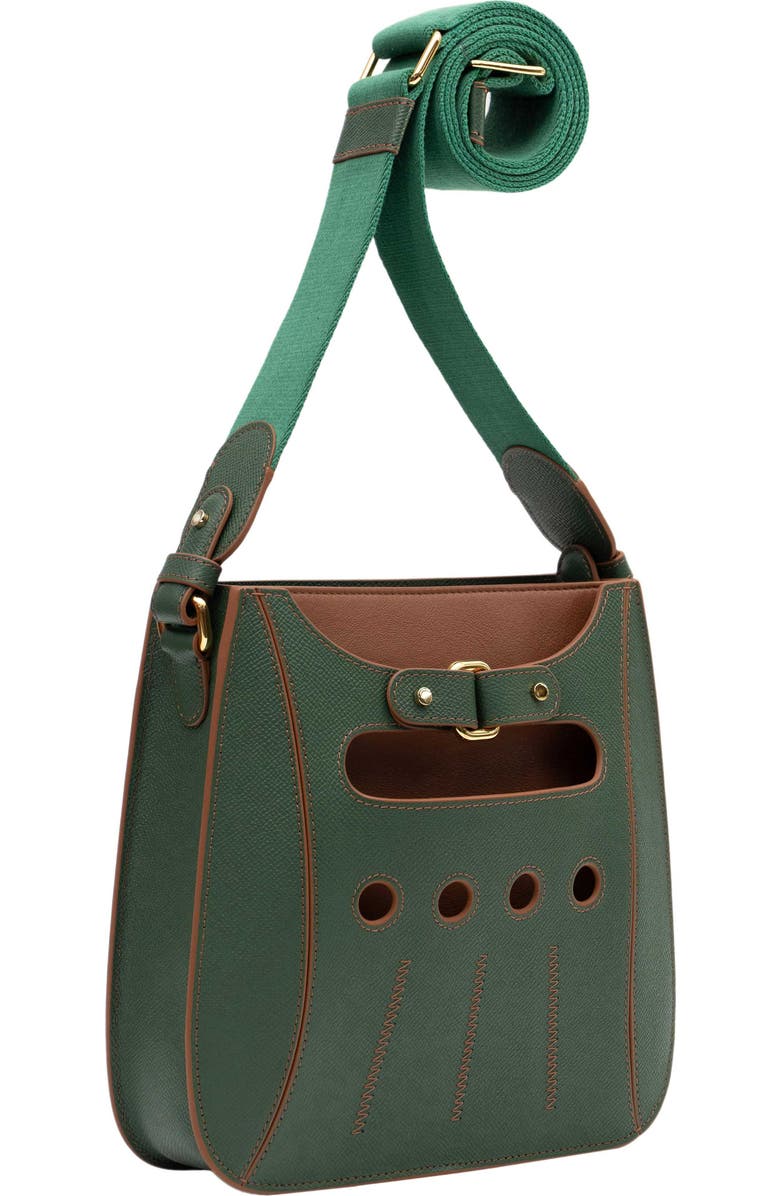 PERRIN PARIS Cabbie Xbody, Alternate, color, Pine/Auburn