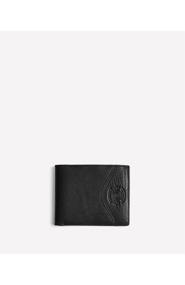 Ghurka Classic Wallet No. 101, Main, color, Vintage Black Leather