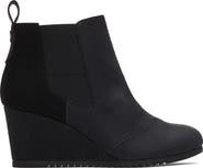 TOMS Bailey Herringbone Wedge Bootie