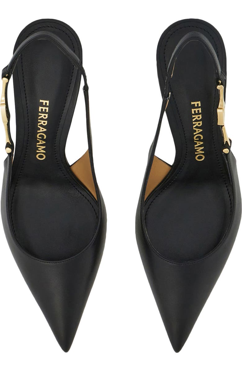 FERRAGAMO Tally Pointed Toe Slingback Pump, Alternate, color,
