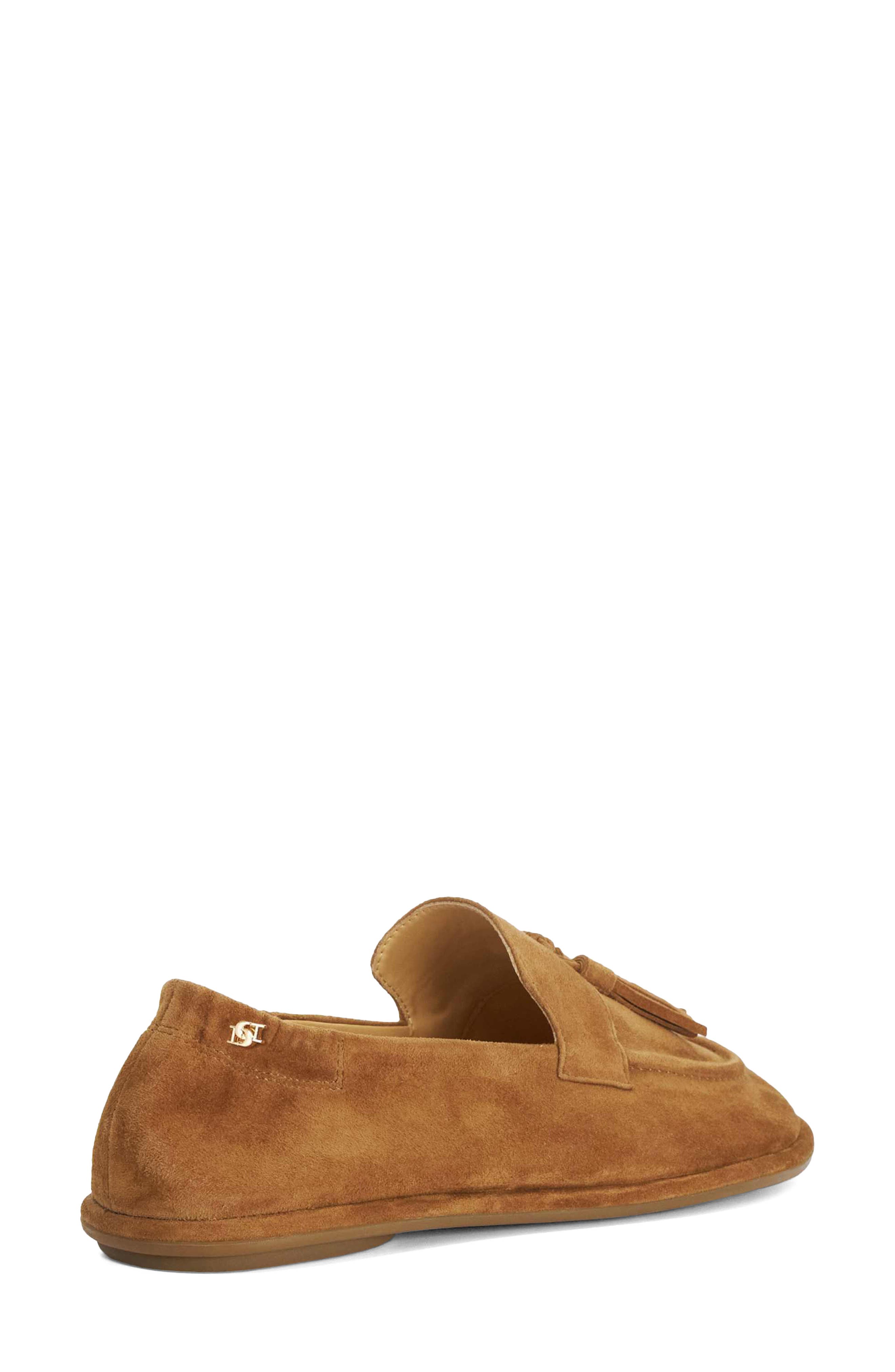 Grounding Tassel Loafer, Alternate, color, DARK TAN