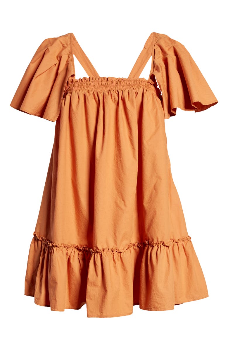 Free People free-est Imogene Babydoll Minidress, Alternate, color,