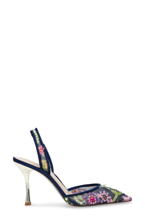 BETSEY JOHNSON BETSEY JOHNSON VELMA POINTED TOE SLINGBACK PUMP