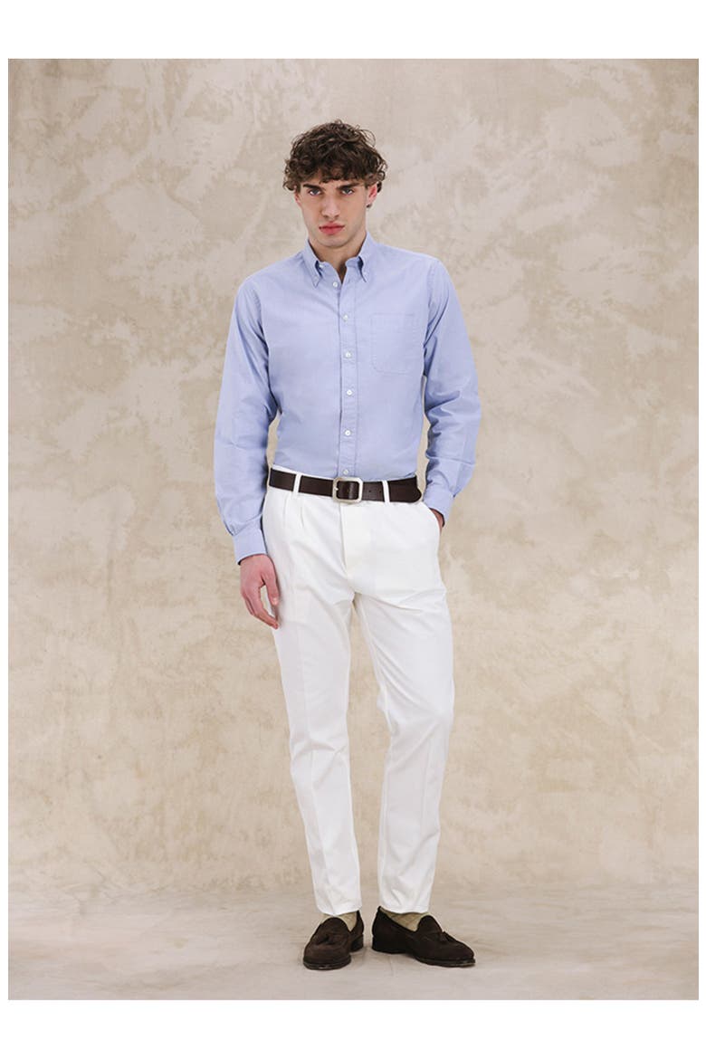 King Oxford Shirt, Alternate, color, Blue