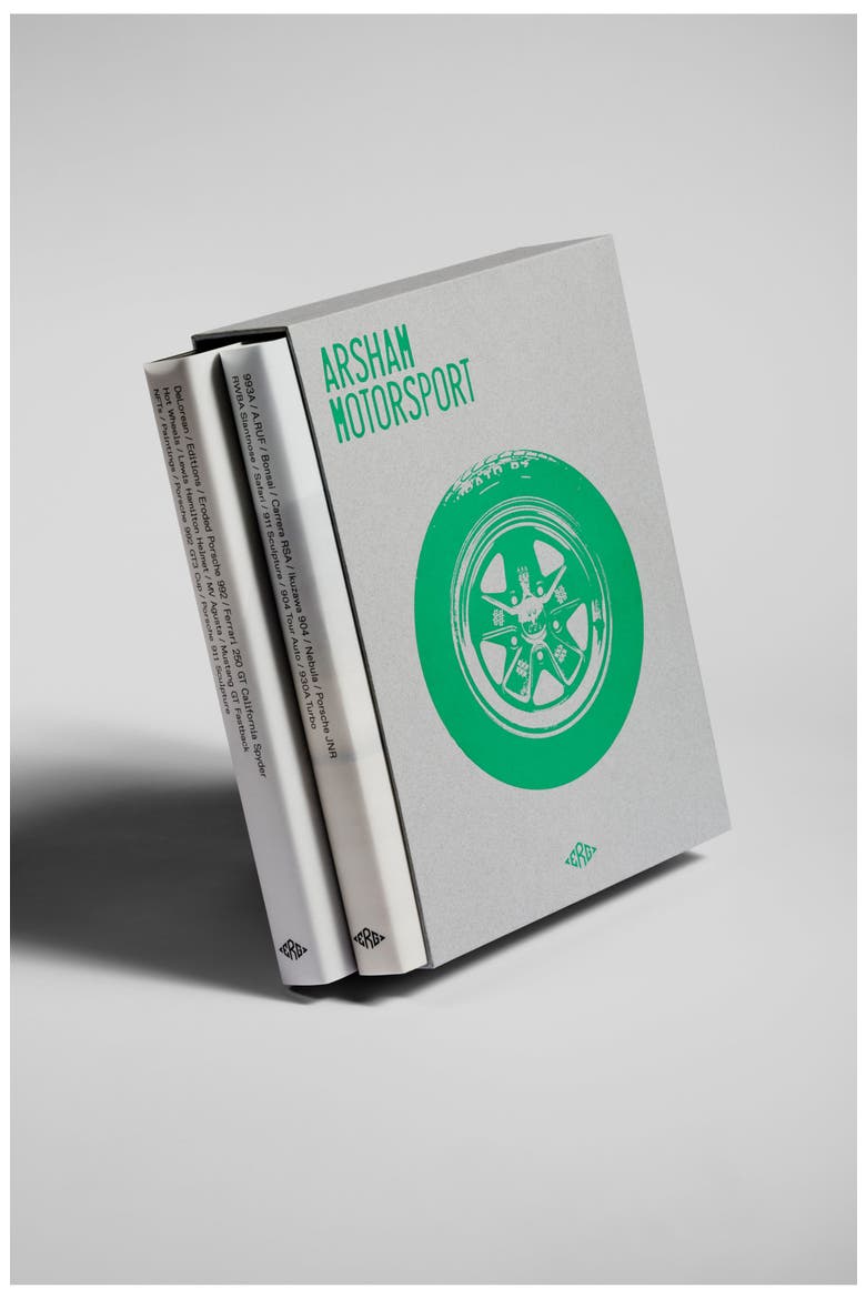 Daniel Arsham Motorsport Art Book, Alternate, color, Multicolor