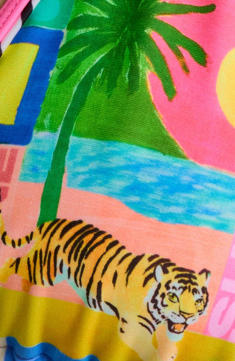 Kulani Kinis Double Bind Halter Bikini Top, Alternate, color, Sun Honey