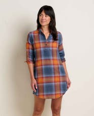 Toad & Co Re-Form Popover Long Sleeve Dress