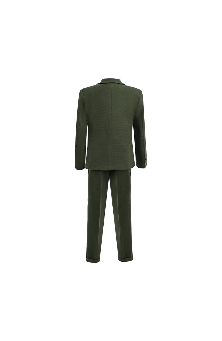 MOUSTACHE Slim-Fit Suit Set, Alternate, color, Green