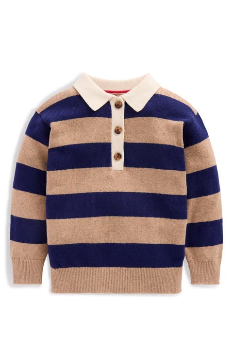 Kids' Striped Rugby Sweater