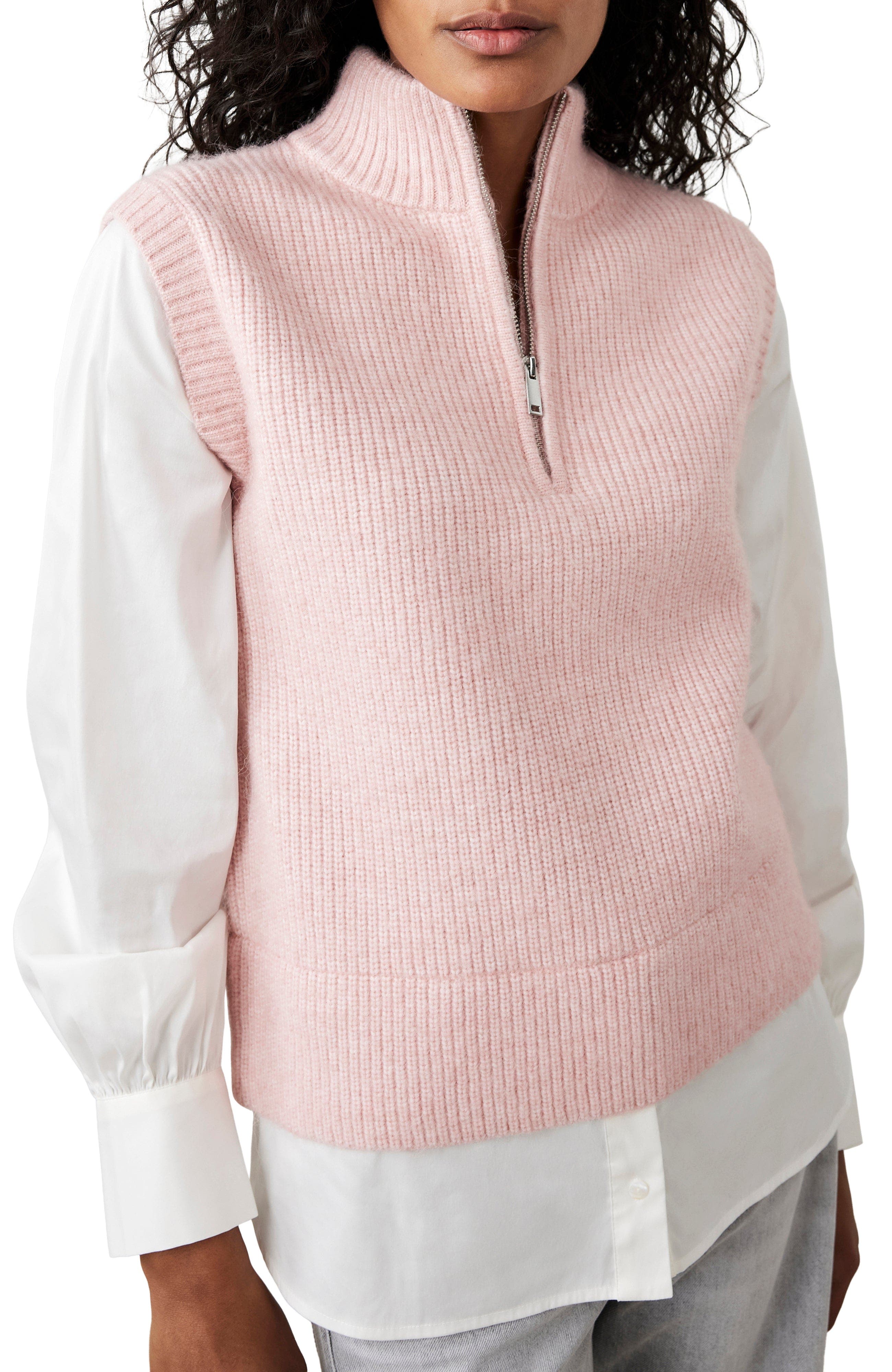 Cotton Blend Layered Tank Top sweater - image 2