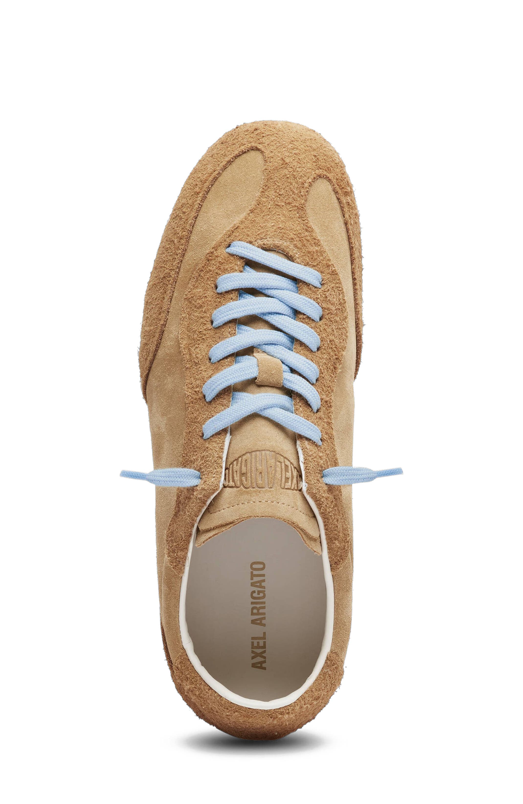 Daze Suede Runner - Men's, Alternate, color, Tan/Light Blue