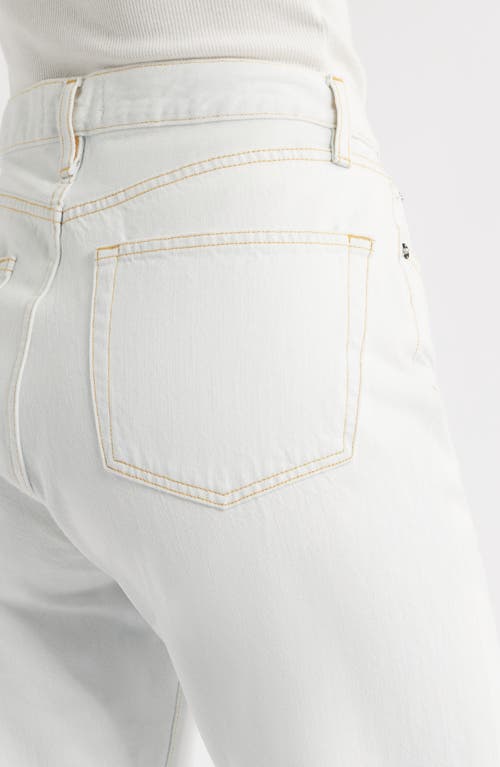 FRAME FRAME THE VERTICAL HIGH WAIST ANKLE RELAXED STRAIGHT LEG JEANS