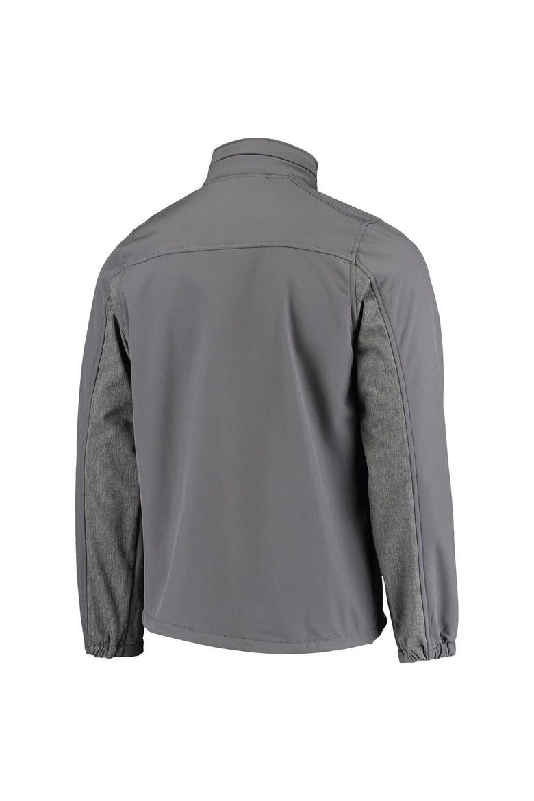 Men's Dunbrooke Graphite Cleveland Browns Circle Zephyr Softshell Full-Zip Jacket, Alternate, color, Graphite