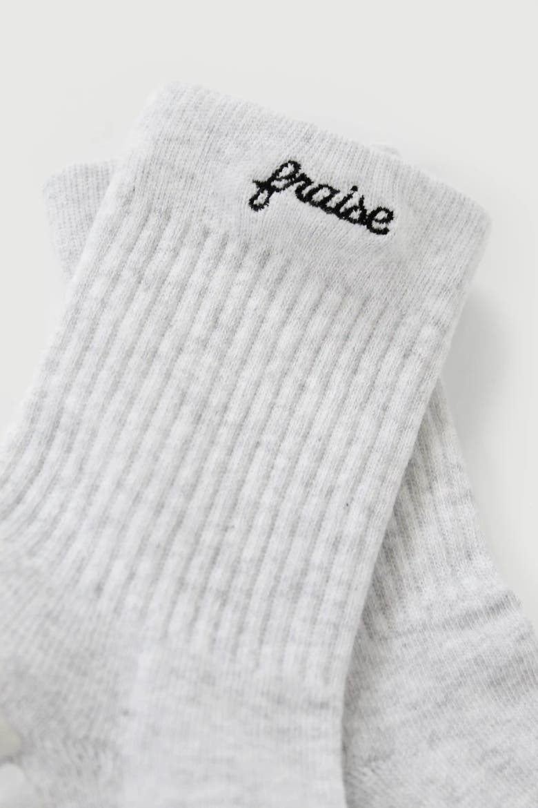 Script Grip Socks, Alternate, color, Platinum