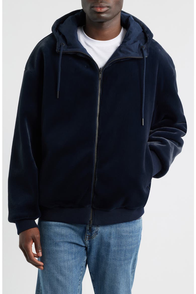 Roland Reversible Organic Cotton Jacket, Alternate, color, NAVY - 833