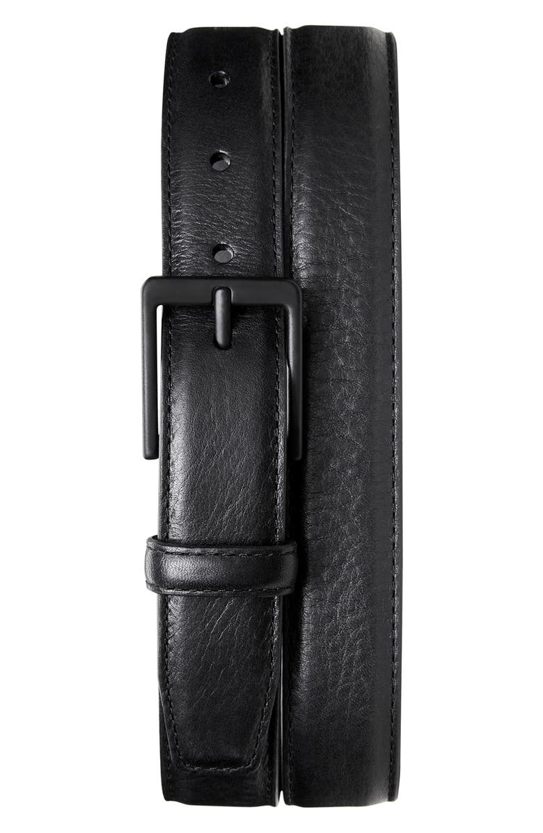 Shinola Guardian Leather Belt Set, Alternate, color, 