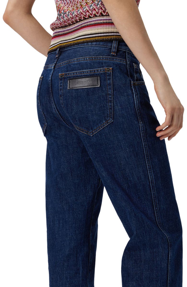Missoni Five-pocket Mid-rise Denim Pants, Alternate, color, Blue