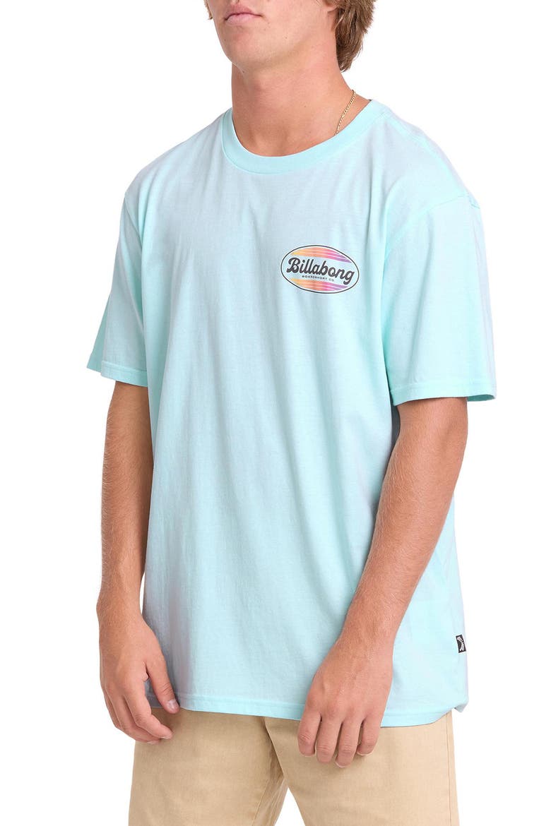 Off Duty Graphic T-Shirt, Alternate, color, COASTAL BLUE