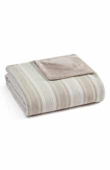 Tate Striped Chenille Throw Blanket