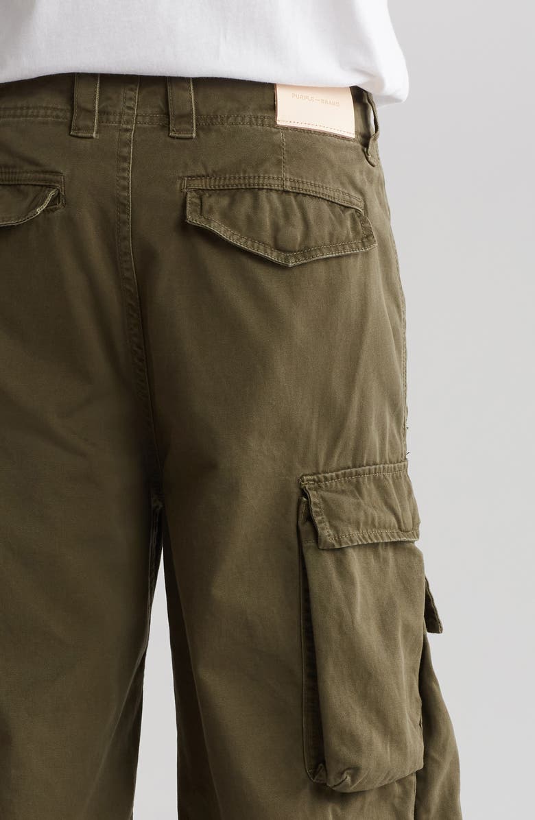 PURPLE BRAND Layered Pocket Cotton Cargo Pants, Alternate, color, 