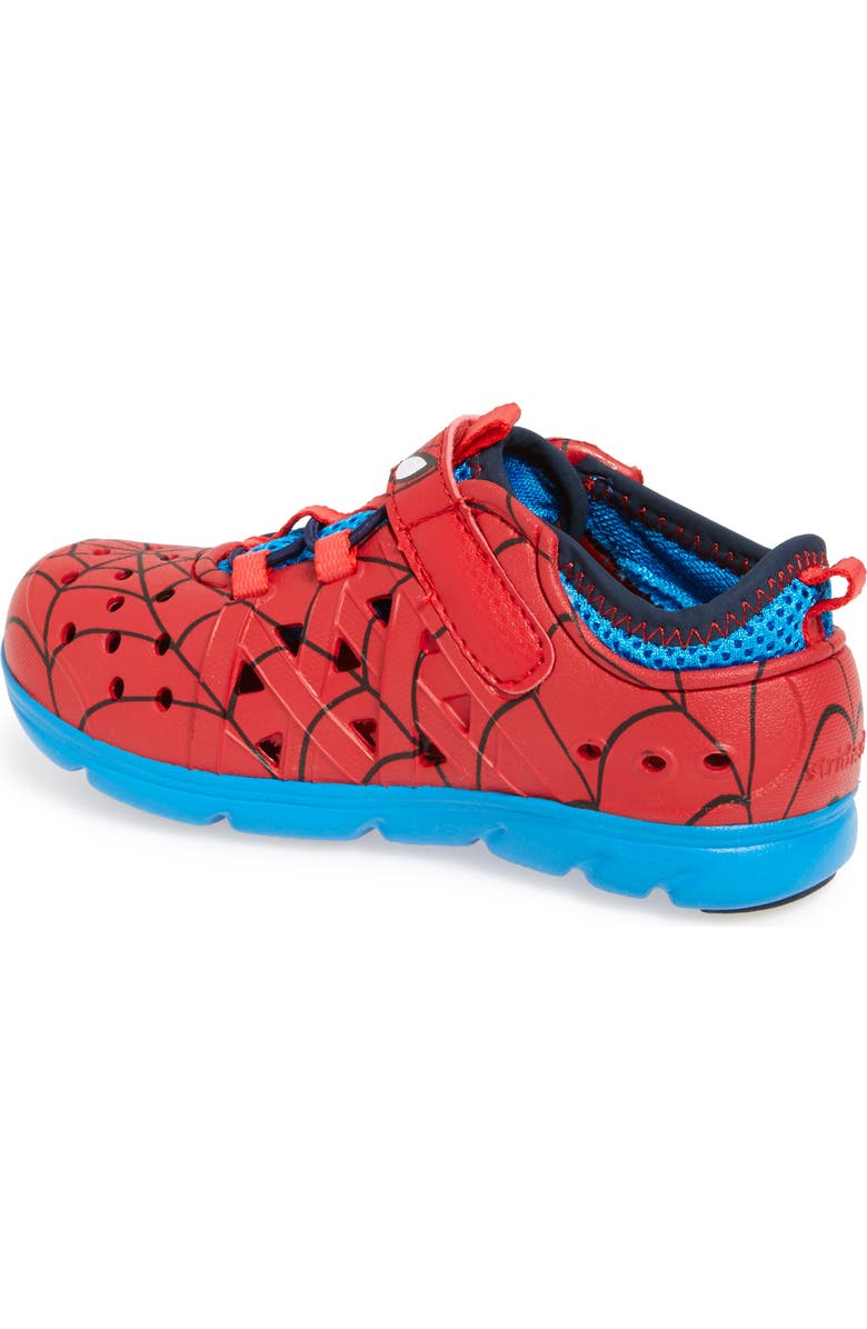 Stride Rite 'Made2Play<sup>®</sup> Phibian - Spiderman' Sneaker, Alternate, color,