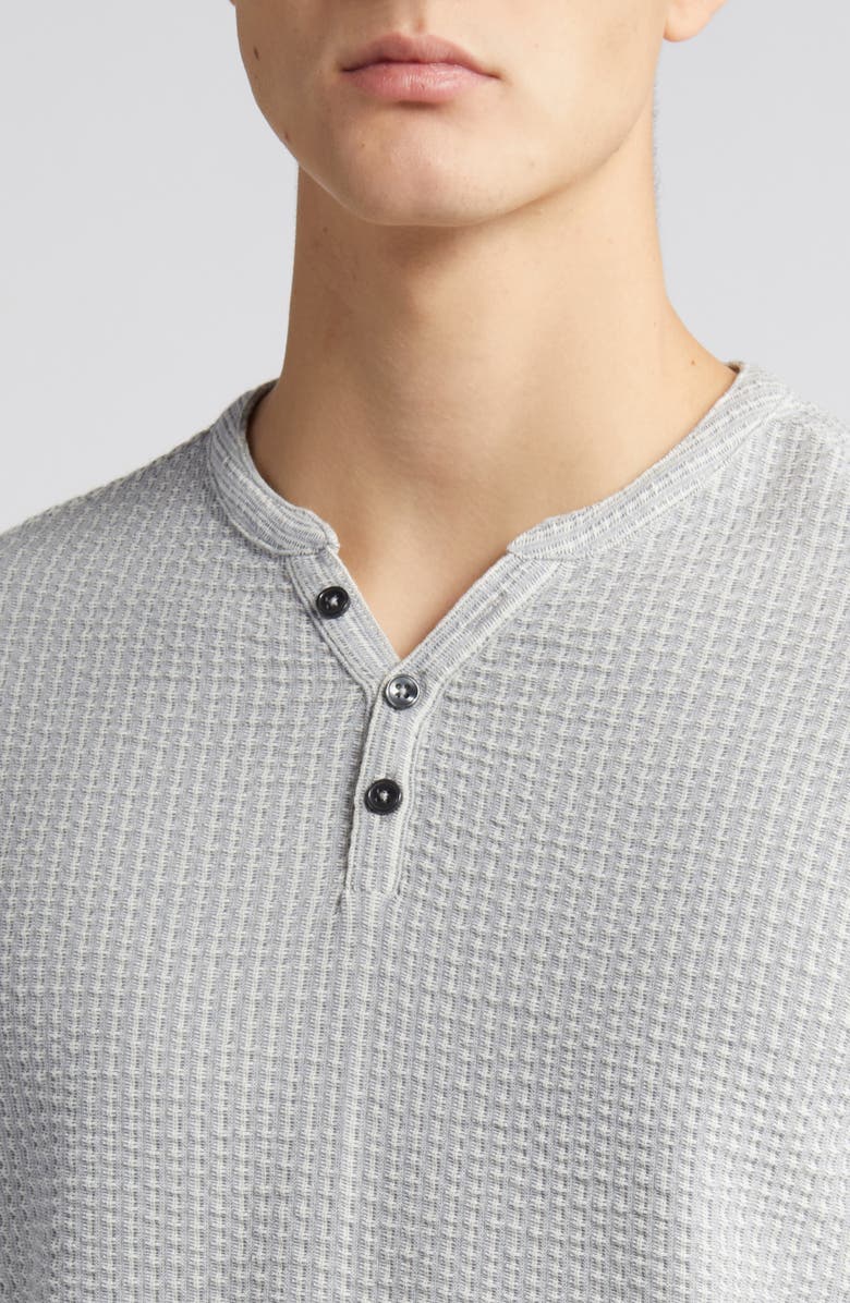 Robert Barakett Lancer Textured Henley, Alternate, color, 