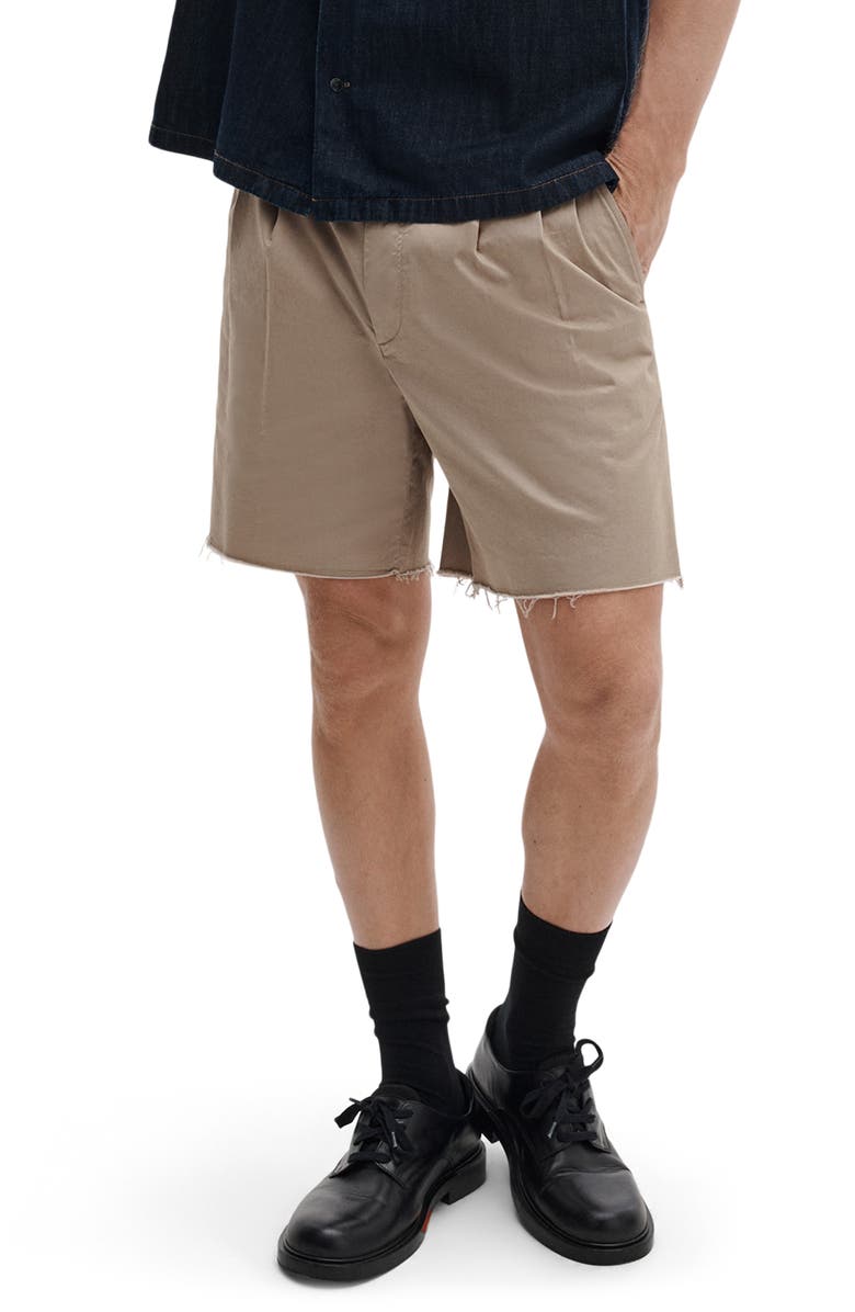 rag & bone Cutoff Chino Shorts, Alternate, color, Warmtaupe