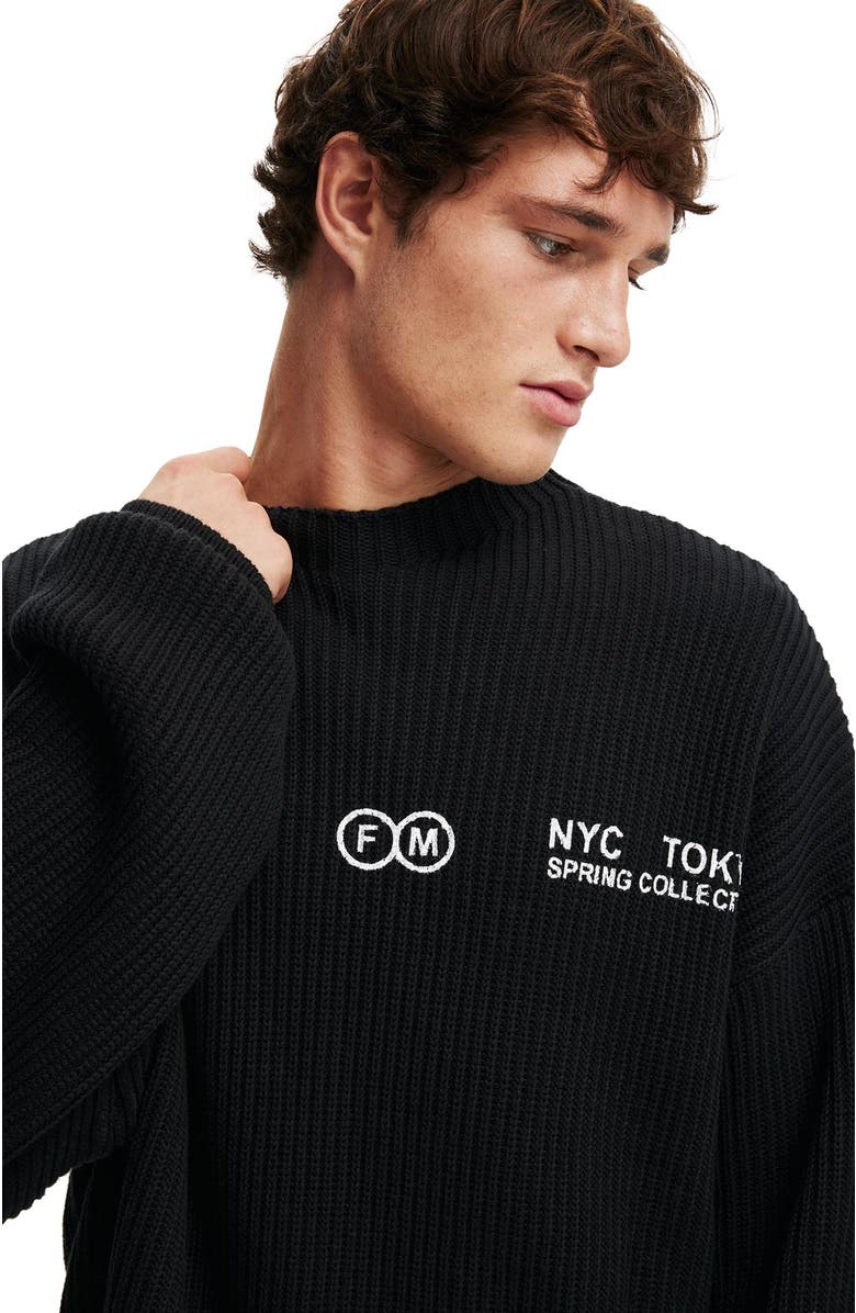 Cotton On Men's Relaxed Crew Knit, Alternate, color, 