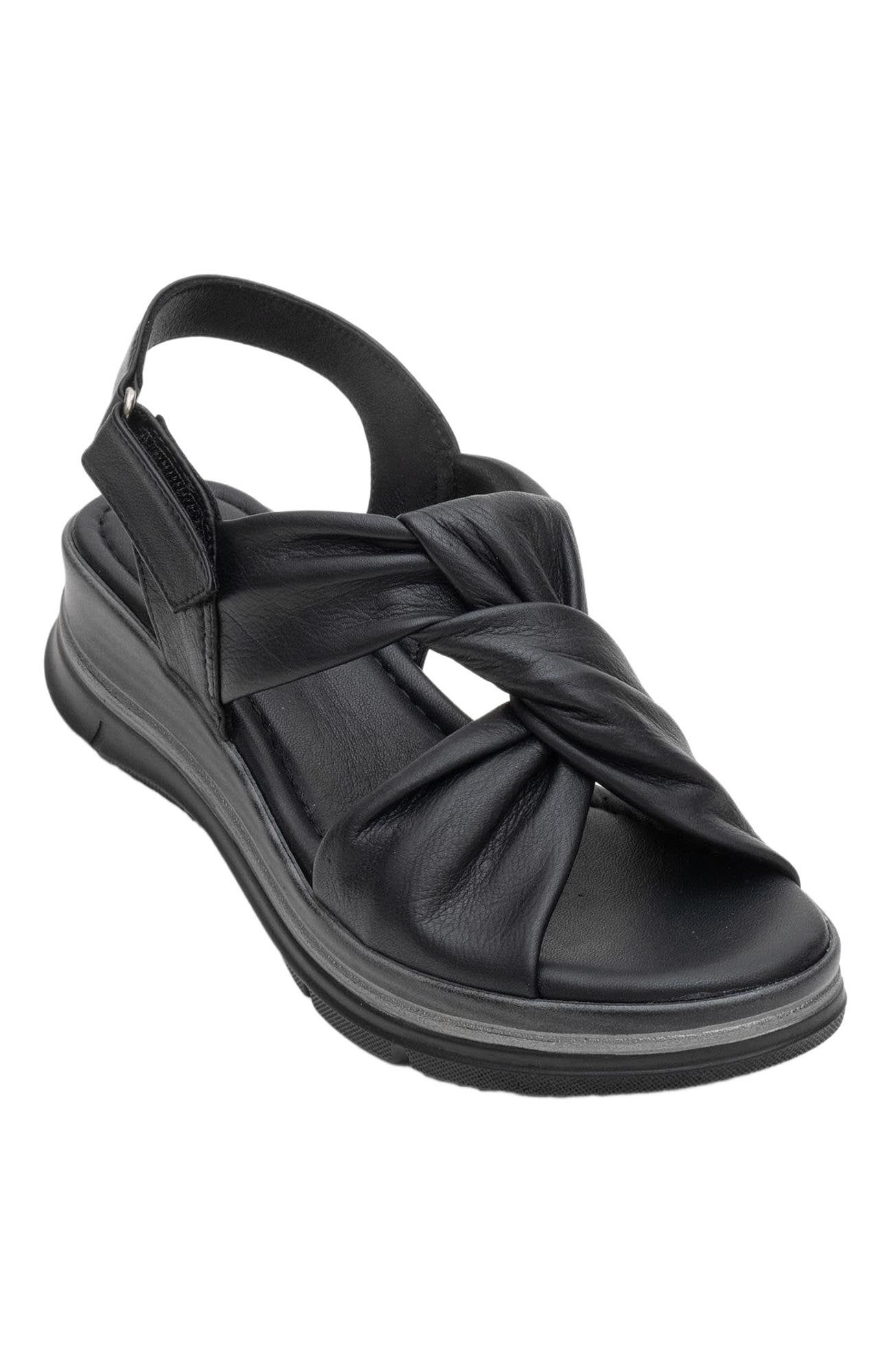 Oara Leather Sandal