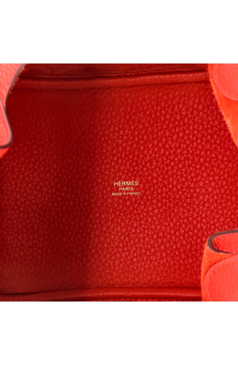 Pre-Owned Hermes Picotin Lock Bag Clemence PM, Alternate, color, Rouge De Coeur