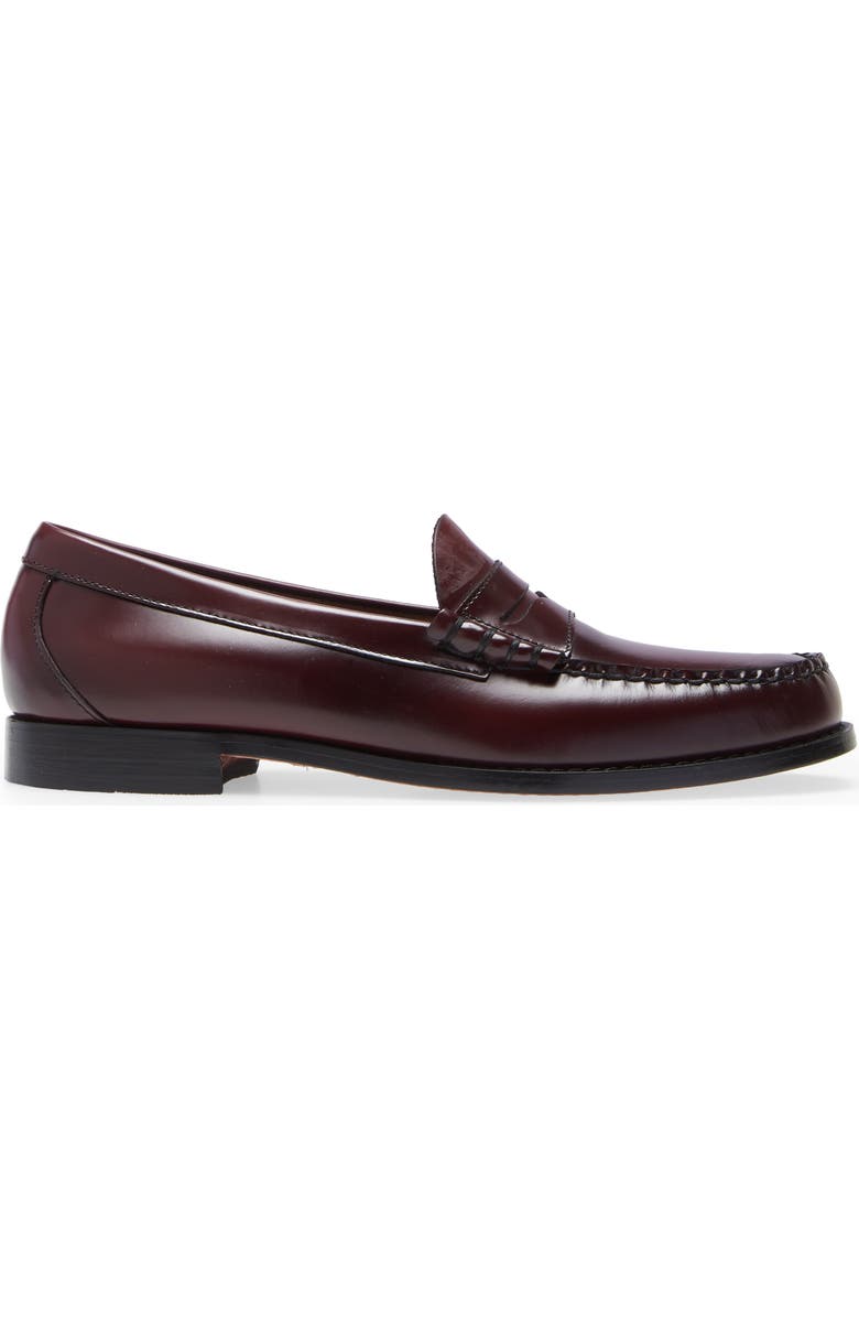 G.H.BASS Weejuns<sup>®</sup> Larson Leather Penny Loafer, Alternate, color, Burgundy