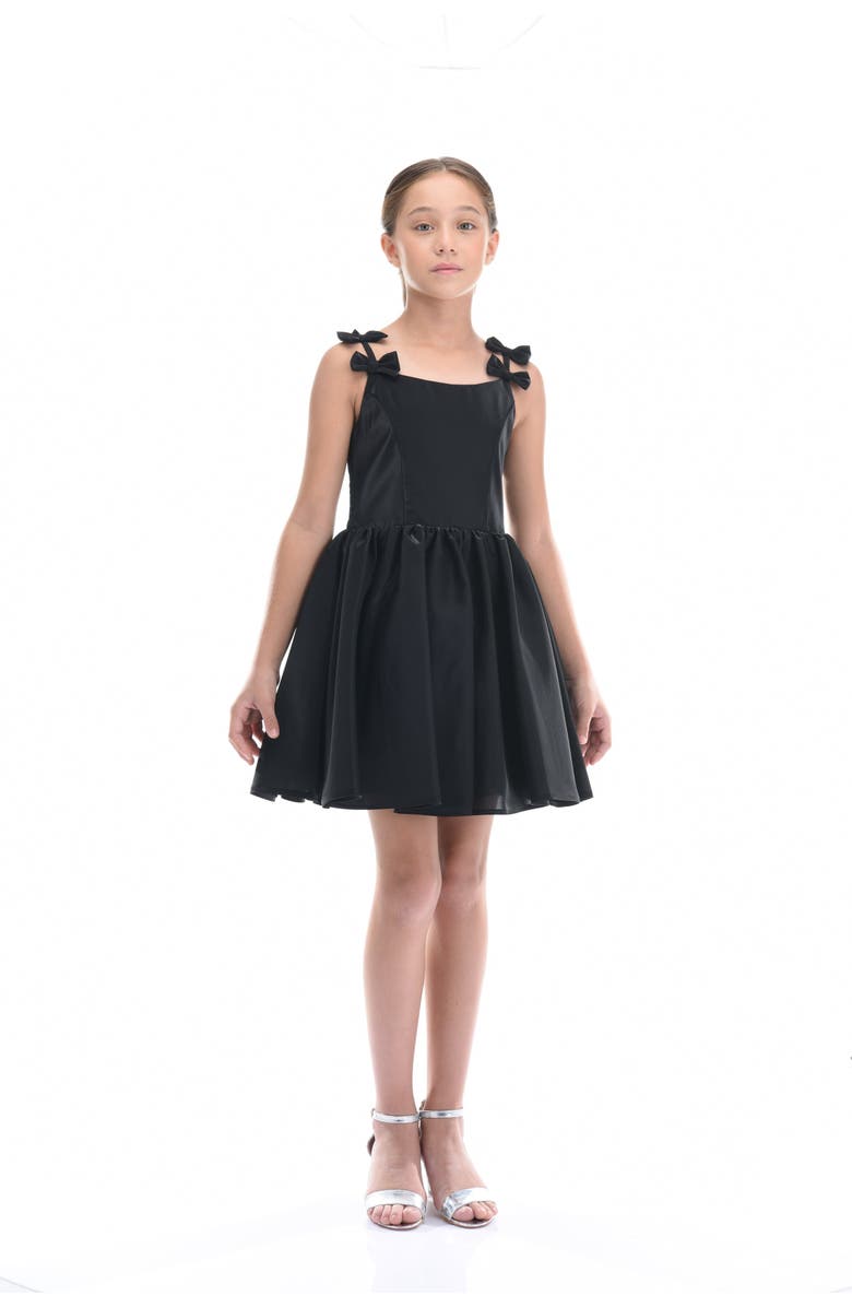 Tulleen Dumont Dress, Alternate, color, Black