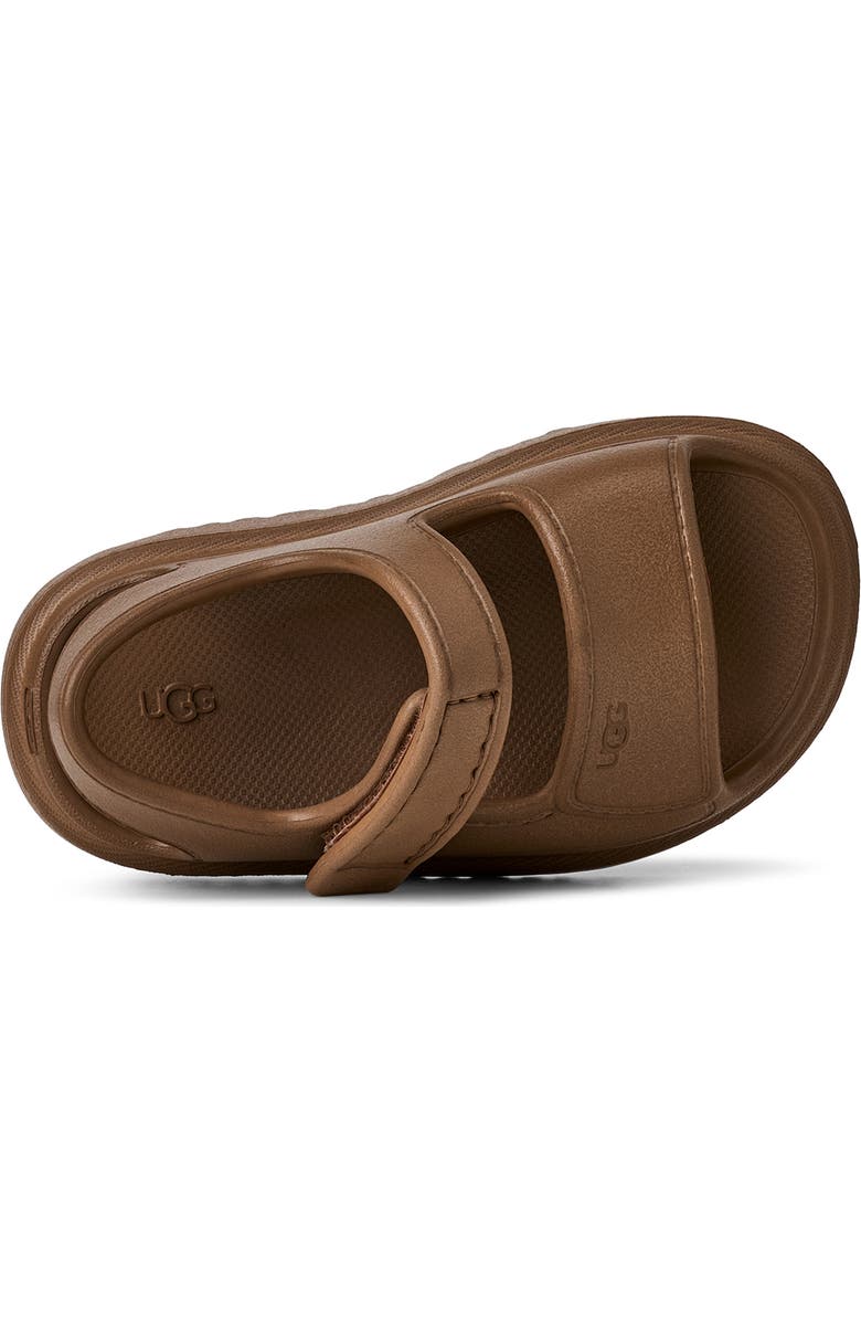 UGG<sup>®</sup> Kids' GoldenGlow Water Friendly Sandal, Alternate, color, Bison Brown