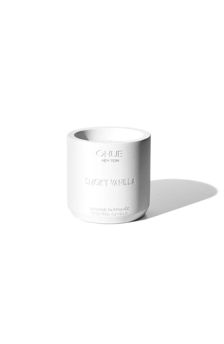 Qhue Smoky Vanilla Candle, Main, color,