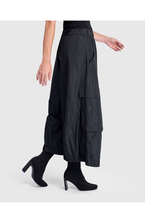 Alembika Wide Cargo Pants In Black