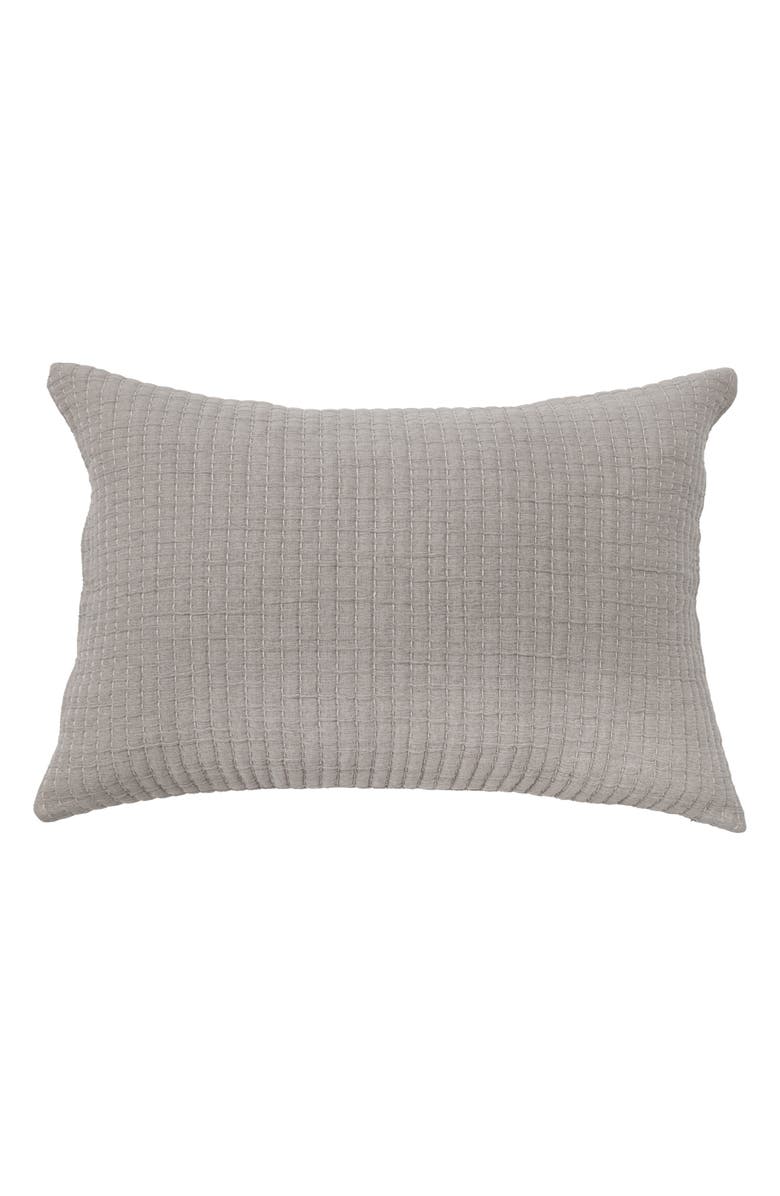 Pom Pom at Home Vancouver Pillow Sham, Main, color, Grey