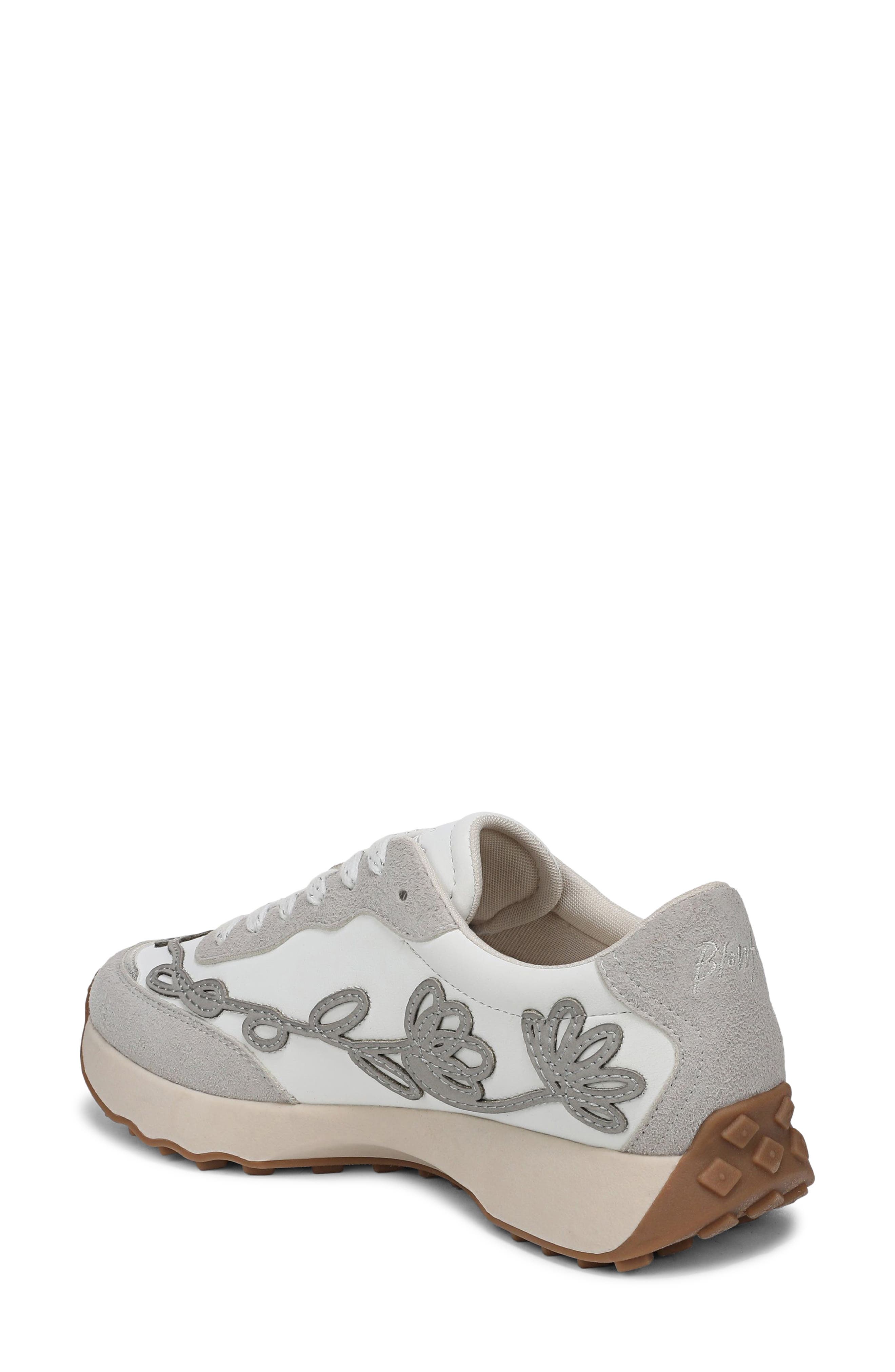 Driftbloom Sneaker, Alternate, color, WHITE FAUX LEATHER/ SUEDE